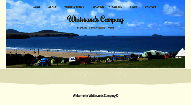 whitesandscamping.co.uk