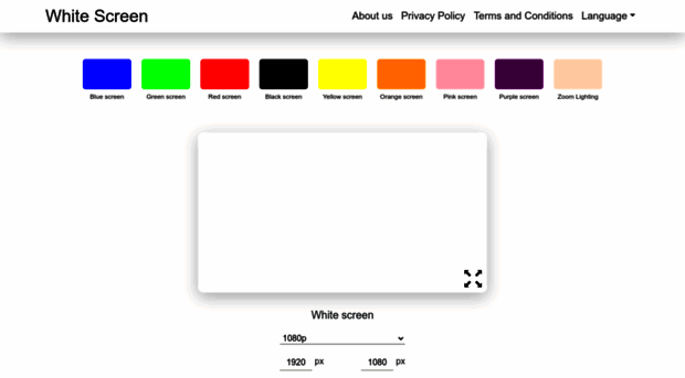 whitescreen.dev