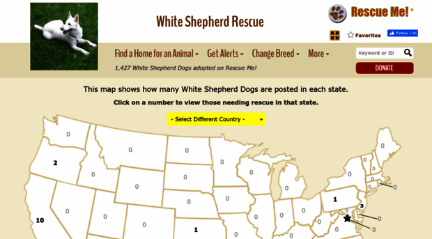 whiteshepherd.rescueme.org