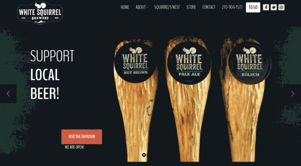 whitesquirrelbrewery.com