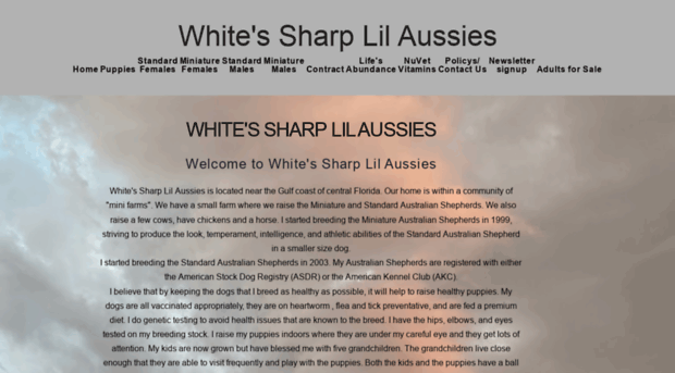 whitessharplilaussies.com