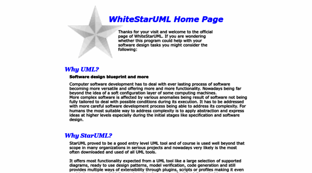 whitestaruml.sourceforge.net