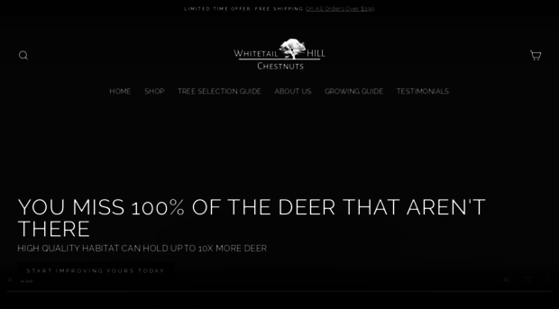 whitetailhillchestnuts.com