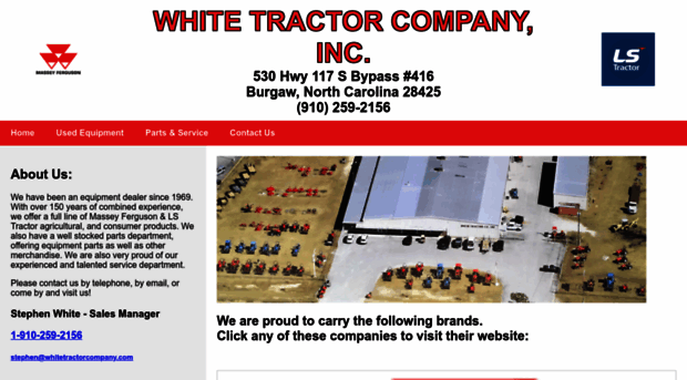 whitetractorcompany.com