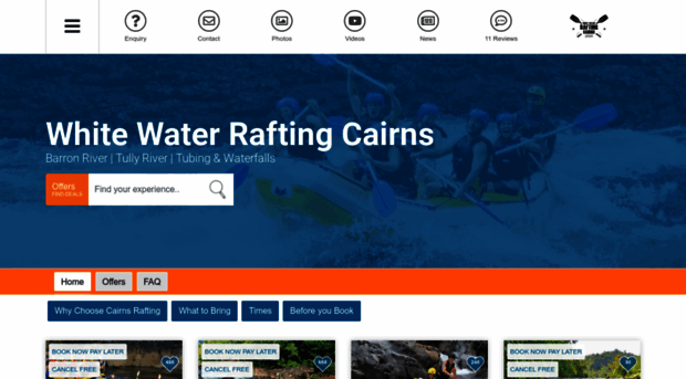 whitewaterraftingcairns.com