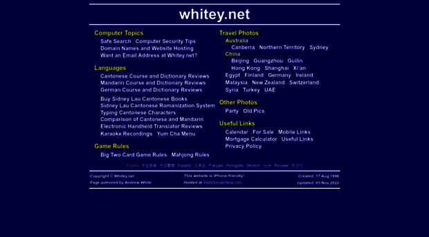 whitey.net