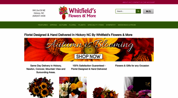 whitfieldsflowers.com