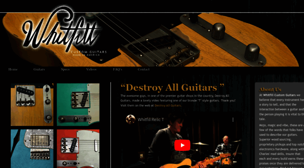 whitfillcustomguitars.com