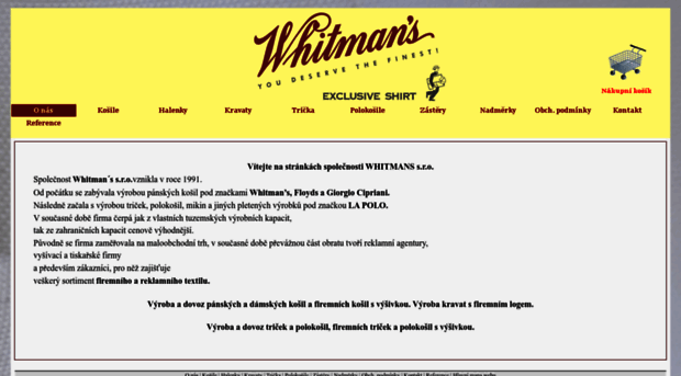 whitmans.cz