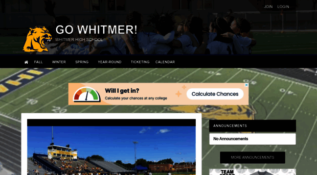 whitmerathletics.com