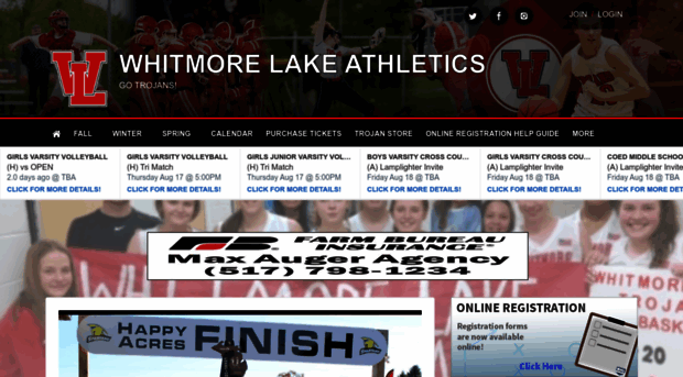 whitmorelakeathletics.com