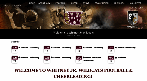 whitneyjrwildcats.org