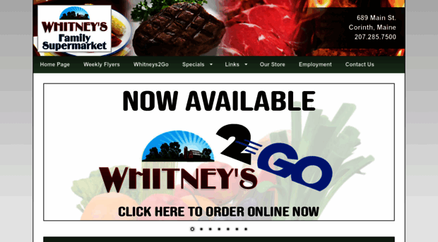 whitneysfamilymarket.com