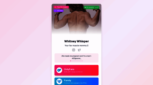 whitneywhisper.com