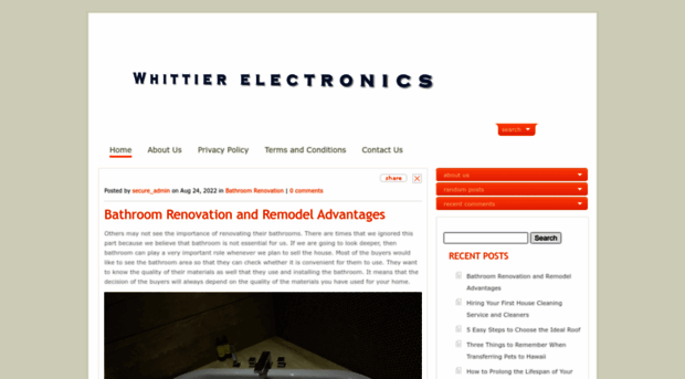 whittierelectronics.com