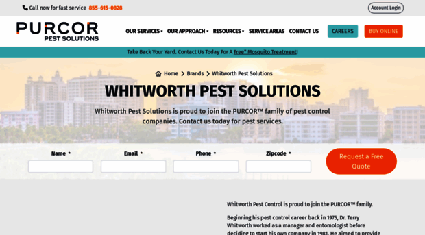 whitworthpestsolutions.com
