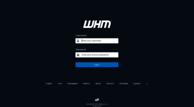 whm.shohost.com