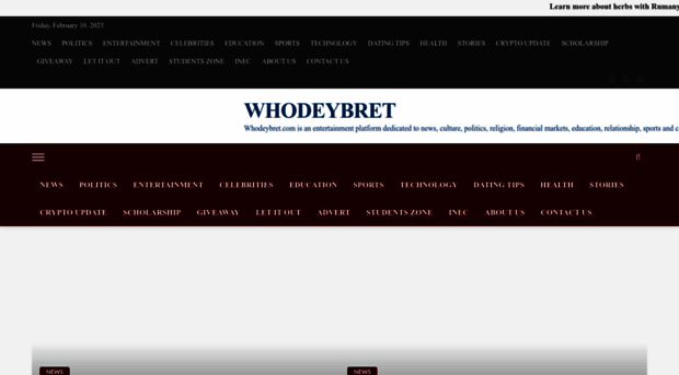 whodeybret.com