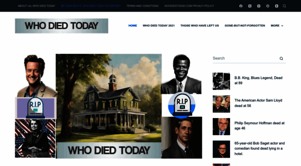 whodiedtoday.com