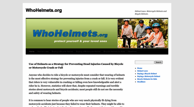 whohelmets.org