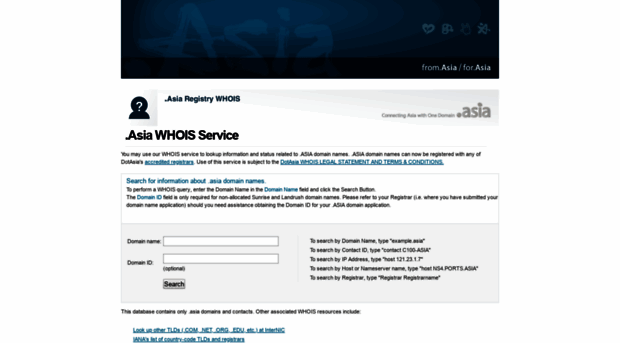 whois.asia