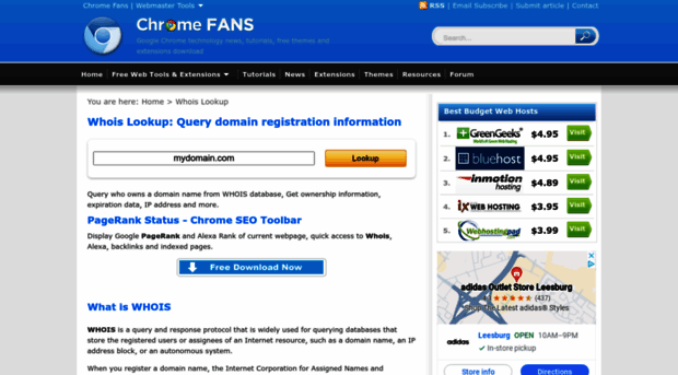 whois.chromefans.org