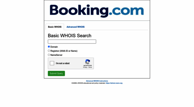 whois.nic.booking