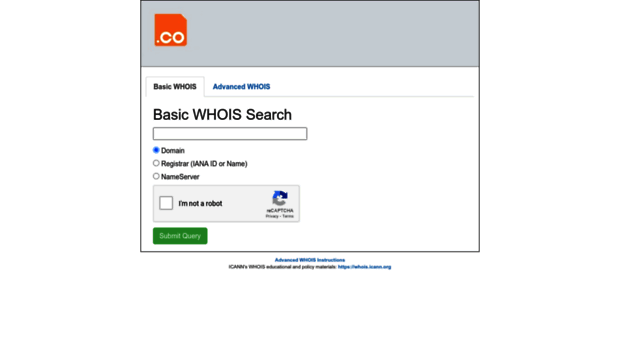 whois.nic.co