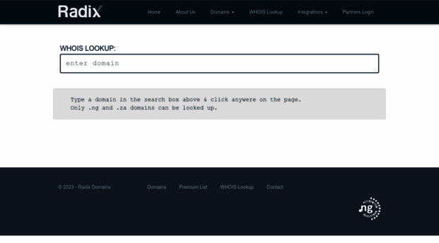 whois.radix.ng