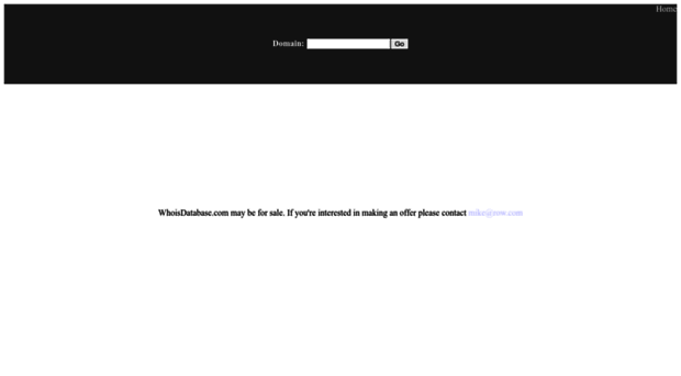 whoisdatabase.com