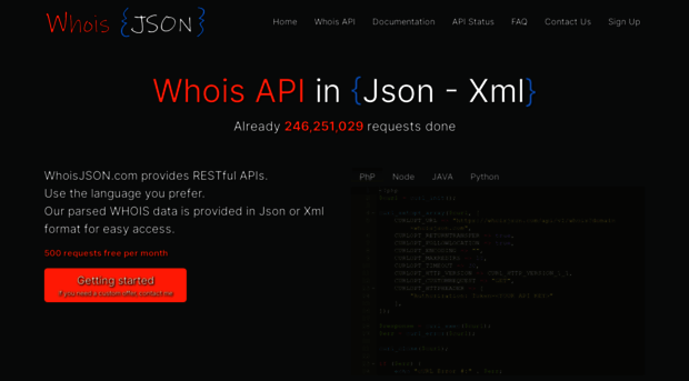 whoisjson.com