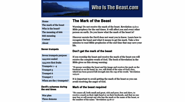 whoisthebeast.com