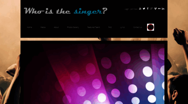 whoisthesinger.com