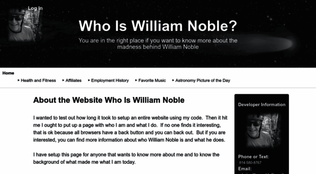 whoiswilliamnoble.com