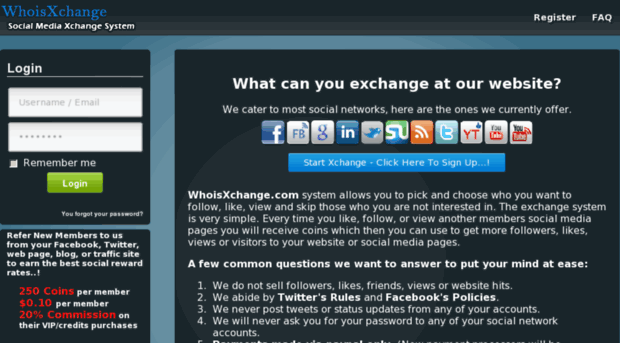 whoisxchange.com