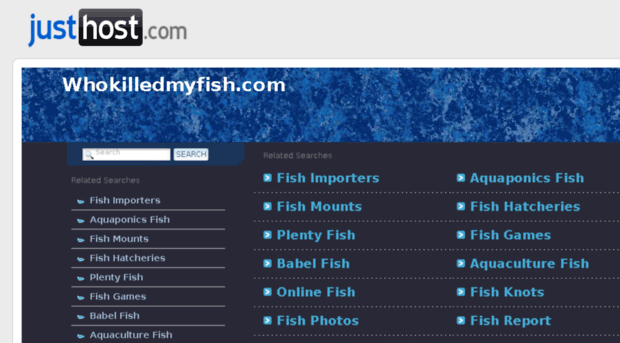 whokilledmyfish.com