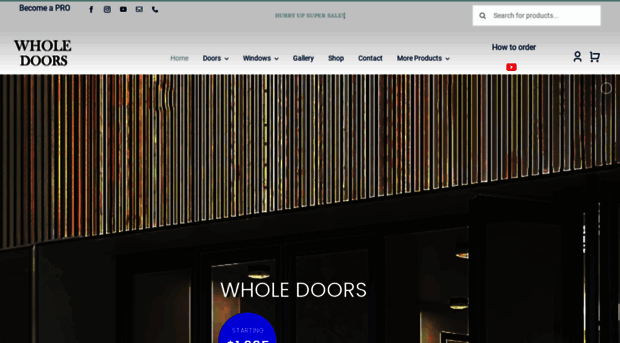 wholedoors.com