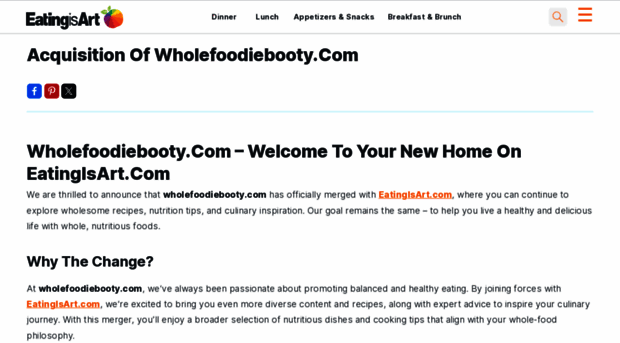 wholefoodiebooty.com