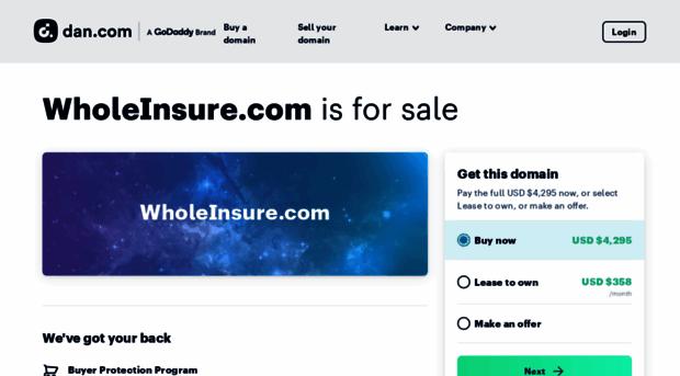wholeinsure.com