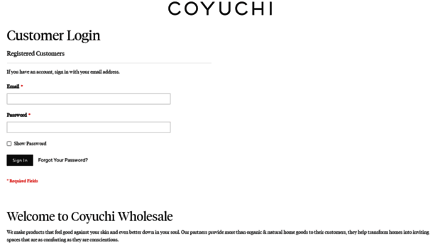 wholesale.coyuchi.com