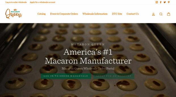 wholesale.macaronqueen.com