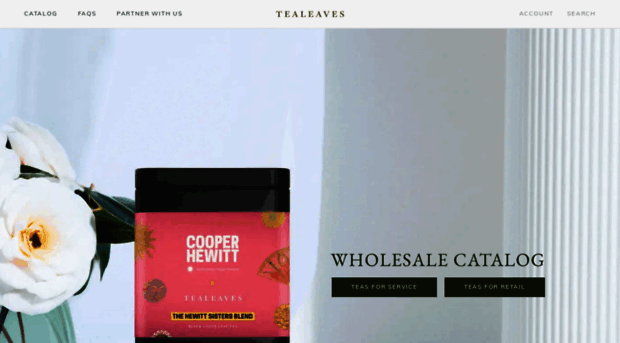 wholesale.tealeaves.com