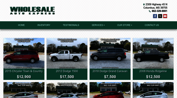 wholesaleautoexpress.net