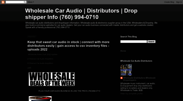 wholesalecaraudio.blogspot.com