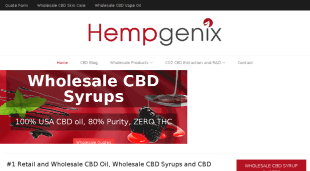 wholesalecbdsyrups.com