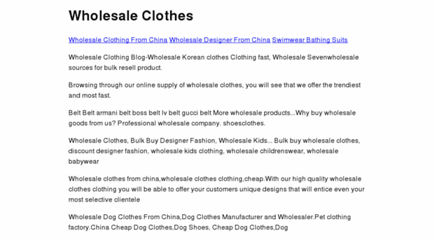 wholesaleclothes.tk