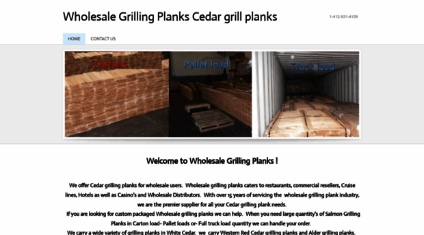 wholesalegrillingplanks.com