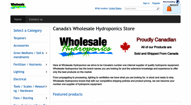 wholesalehydroponics.ca