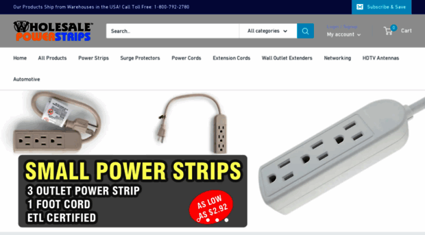 wholesalepowerstrips.com