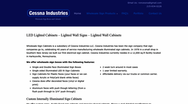 wholesalesigncabinets.com